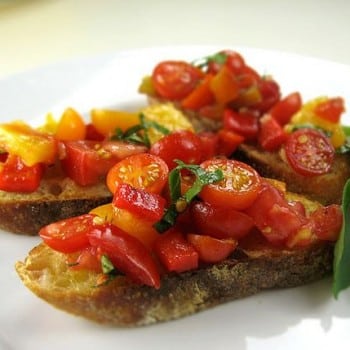 Bruschettas à l'ail