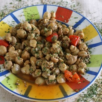 champignons marinade provençale