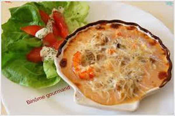 coquilles aux crabes: un pur delice des iles