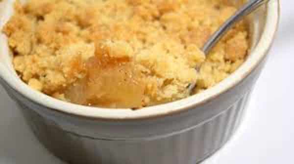 le crumble aux pommes