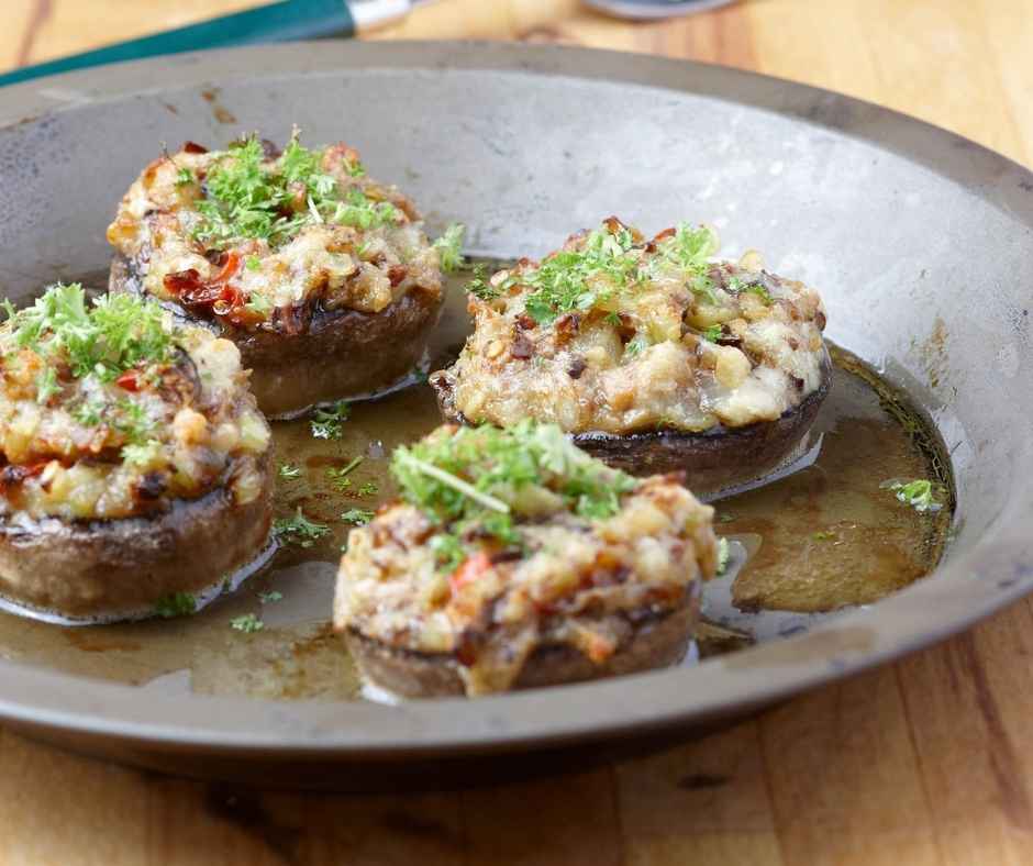 Escargots aux champignons à la bourguignonne