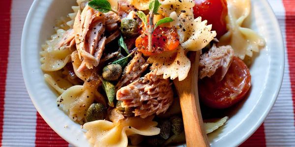 les farfalles de capri (recette de pâtes à l’italienne)