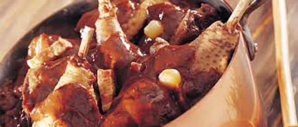 fricassée de coq- cette recette est merveilleuse