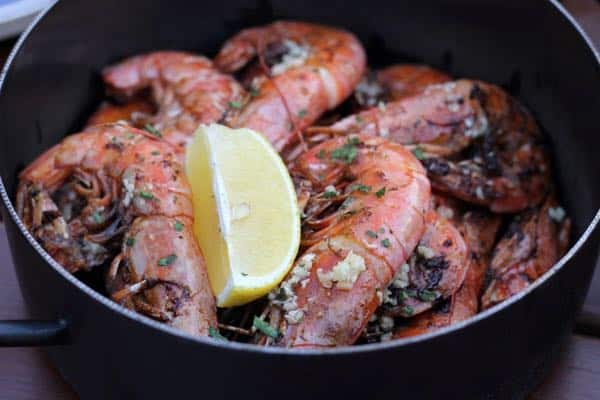 gambas a la venitienne recette
