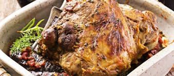 gigot d’agneau à la bourguignonne