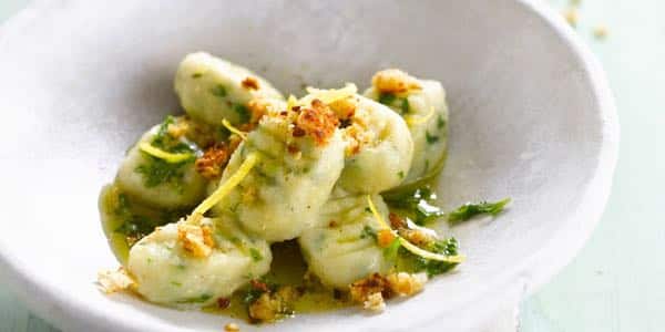 gnocchis sauce aux herbes recette