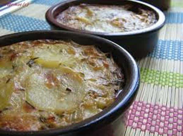 gratinée au roquefort