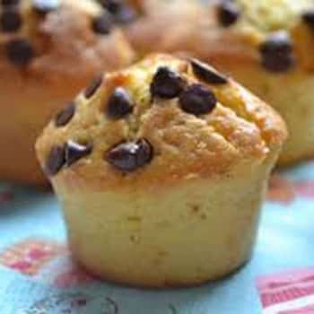 Muffins aux pépites de chocolat