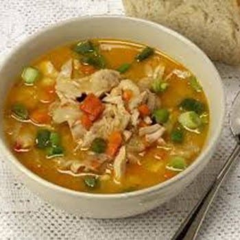 soupe chinoise au poulet