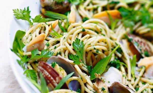 spaghetti aux clams