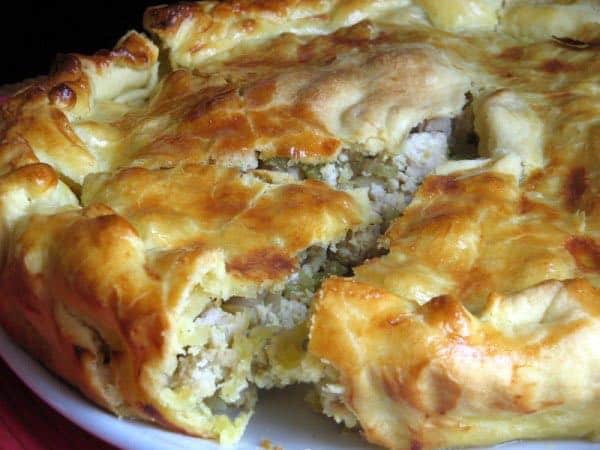 tourte au chou à la brabançonne