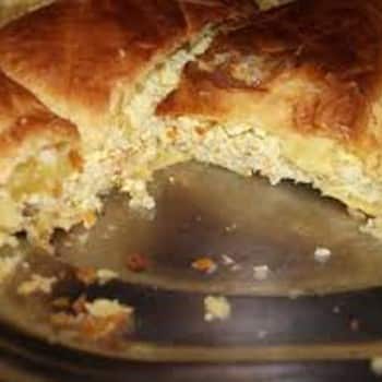 Tourte au crabe: cuisine mauricienne