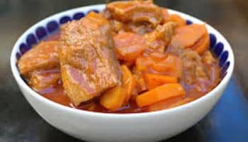 le canard roti et son gratin douny (recette du hainaut)
