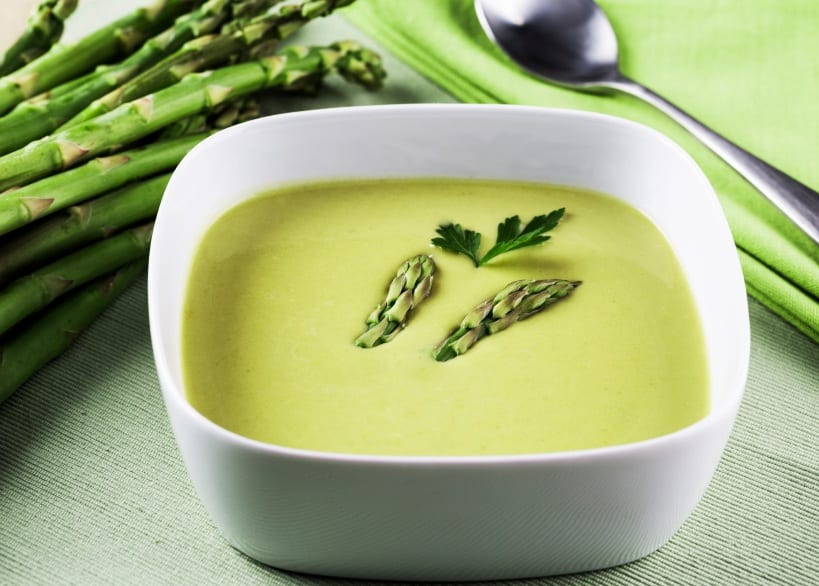 velouté aux asperges
