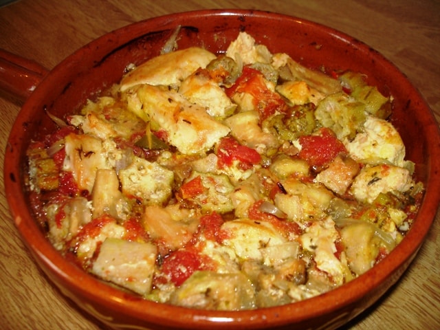 kédjénou ( soupe de poulet)