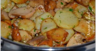 pomme de terre aux cèpes