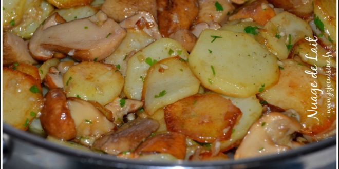 pomme de terre aux cèpes