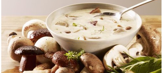 velouté aux cèpes