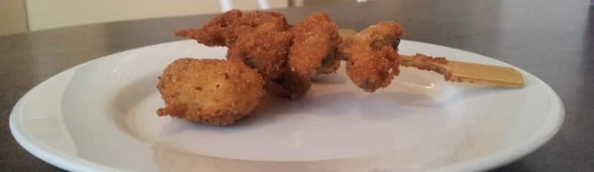 petites brochettes de moules pour se régaler vite fait