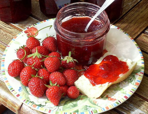 confiture de fraises