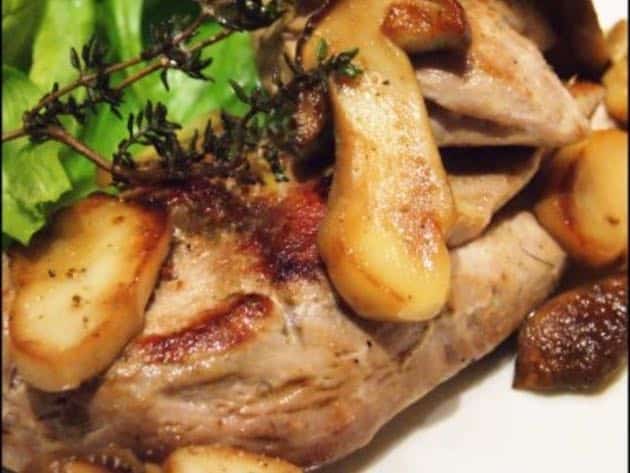 faisan roti au porto
