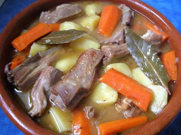 ragout d'agneau à l'anglaise
