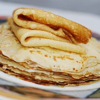 crêpes rapides sans levure