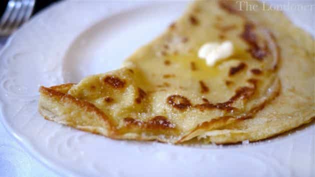 crêpes au sucre en toute simplicité