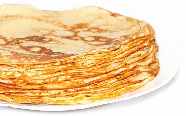 crêpes à la levure