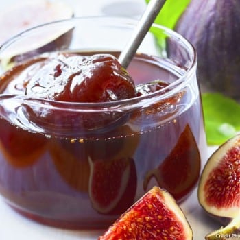 confiture de figues au thym