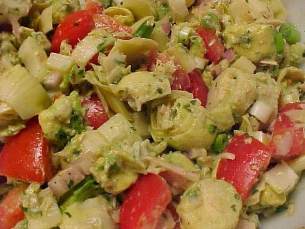 salade africaine… qu’est-ce qu’on l’aime !