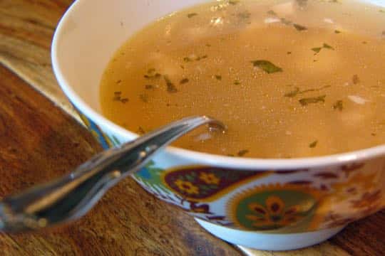 bouillon de volaille