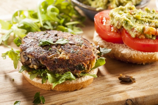 burger végétarien