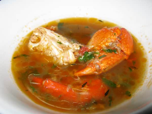 soupe de crabes