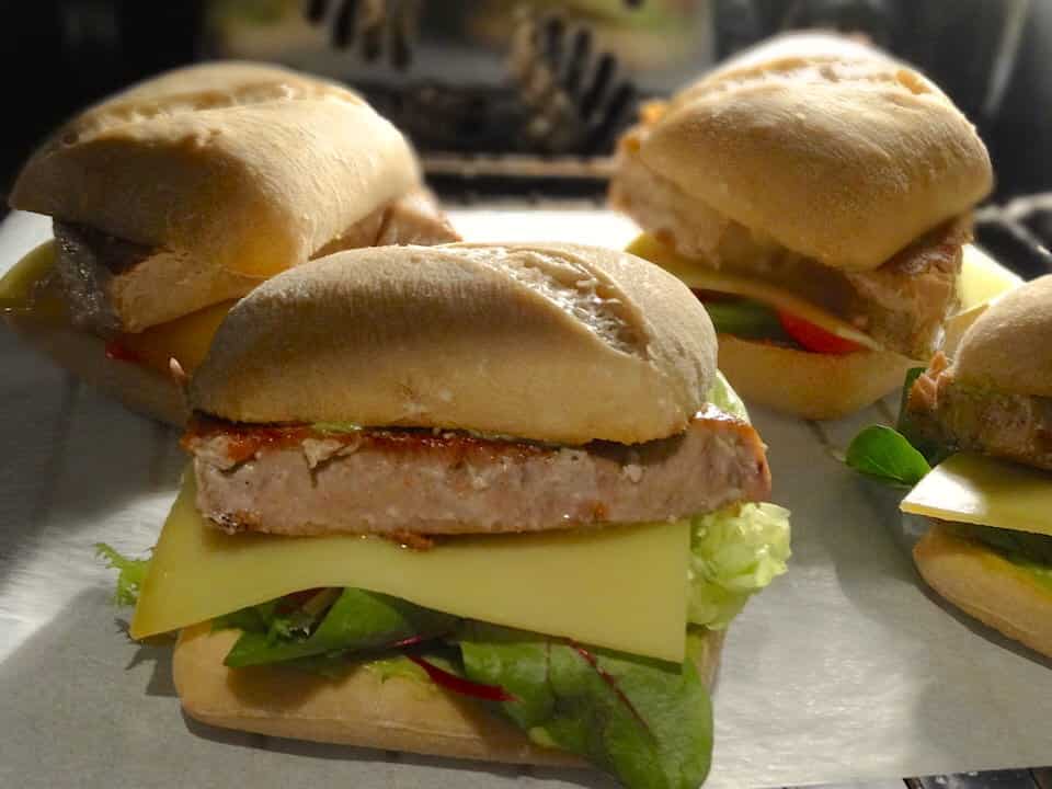 burger au thon
