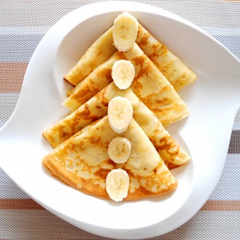 crêpes de banane plantain