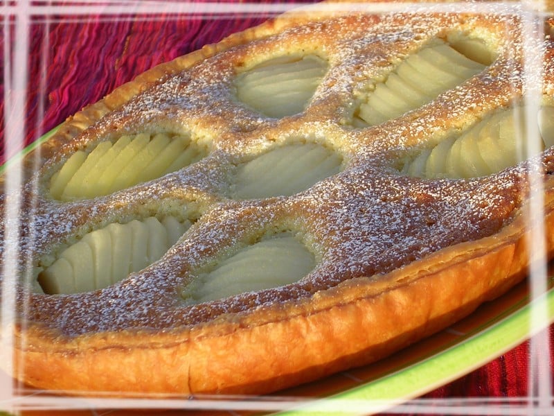 tarte aux poires