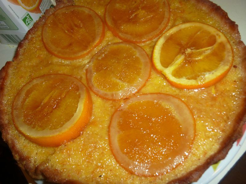 Tarte à l’orange