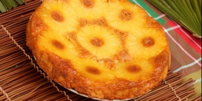 gâteau à l'ananas