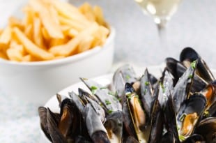 moules bière blanche