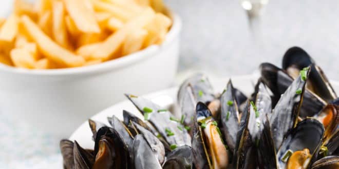 moules bière blanche