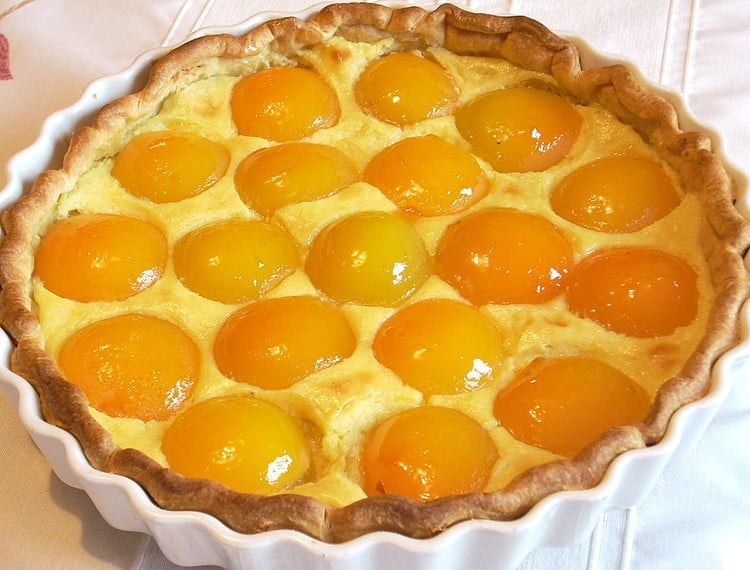 tarte aux abricots