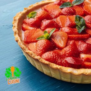 tarte aux fraises