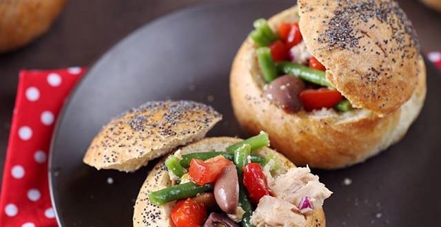 pain farci à la niçoise