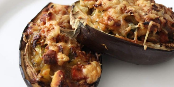 aubergines farcies