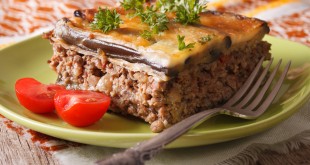 gratin d'aubergines à la viande hachée