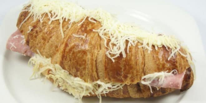 croissant jambon au fromage