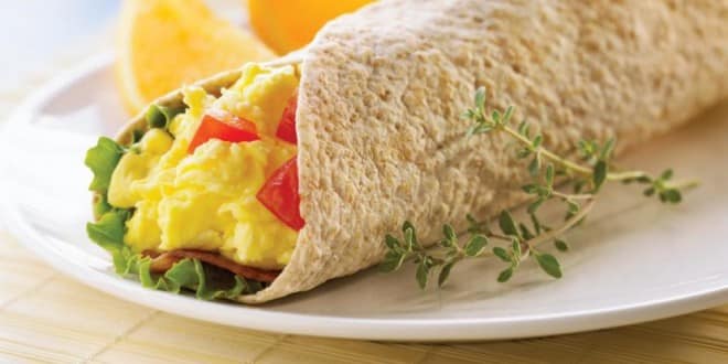 wrap aux oeufs