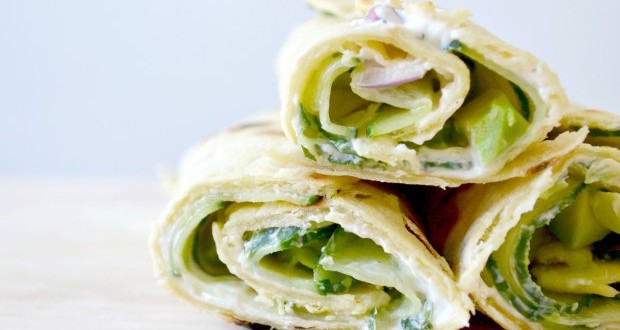 wrap végétarien