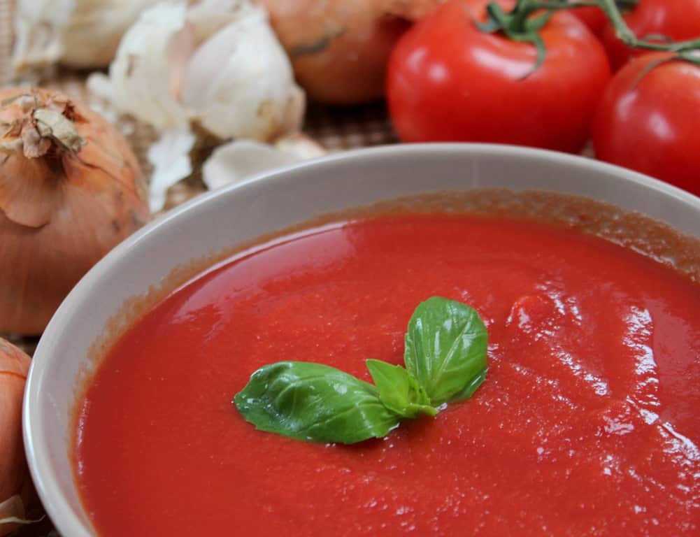 Sauce tomate : La recette classique